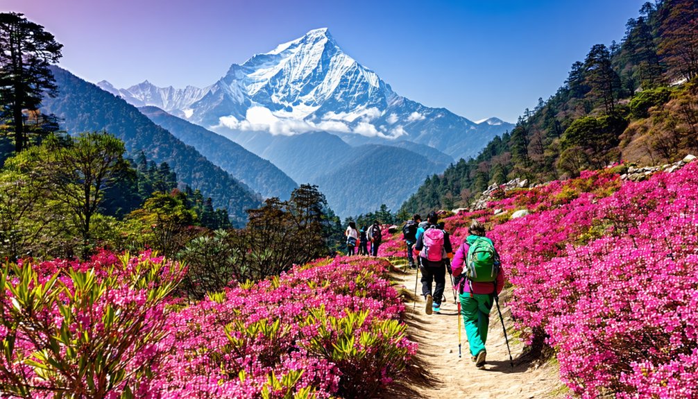 seasonal outdoor exploration blossoms forth